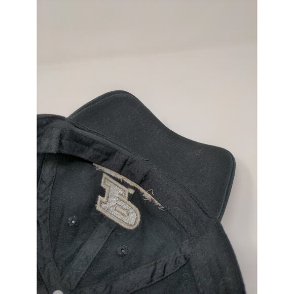 Purdue Slideback Hat Embroidered Logo Black Industrial Roundtable - Picture 9 of 10